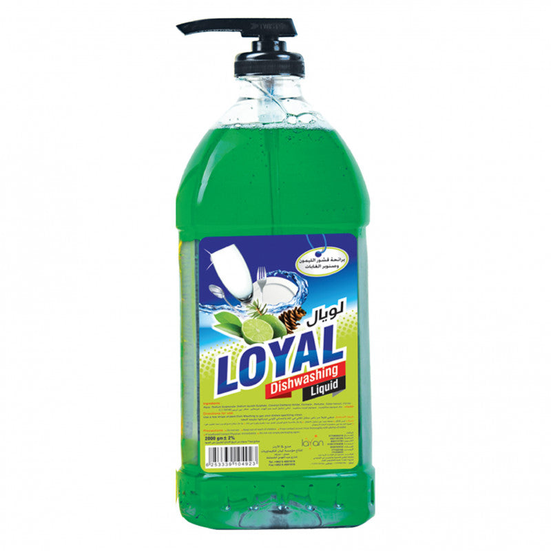 Loyal Liquid Dishwashing, Green Color 2 L