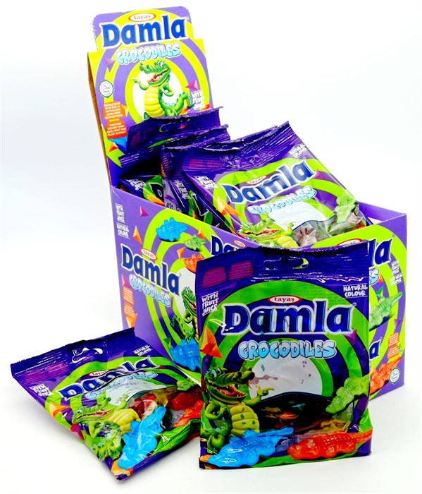 Tayas Damla Gummy Crocodiles  80g