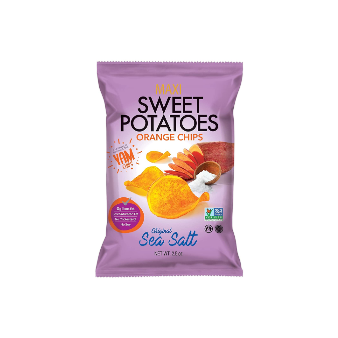 Maxi sweet potatoes orange chips 2.5 oz