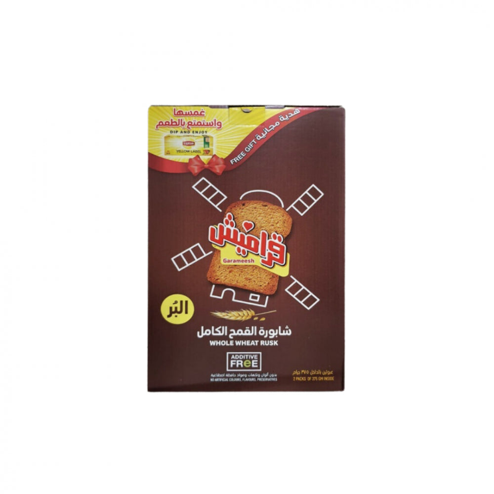 Garameesh Whole Wheat Rusk 375g