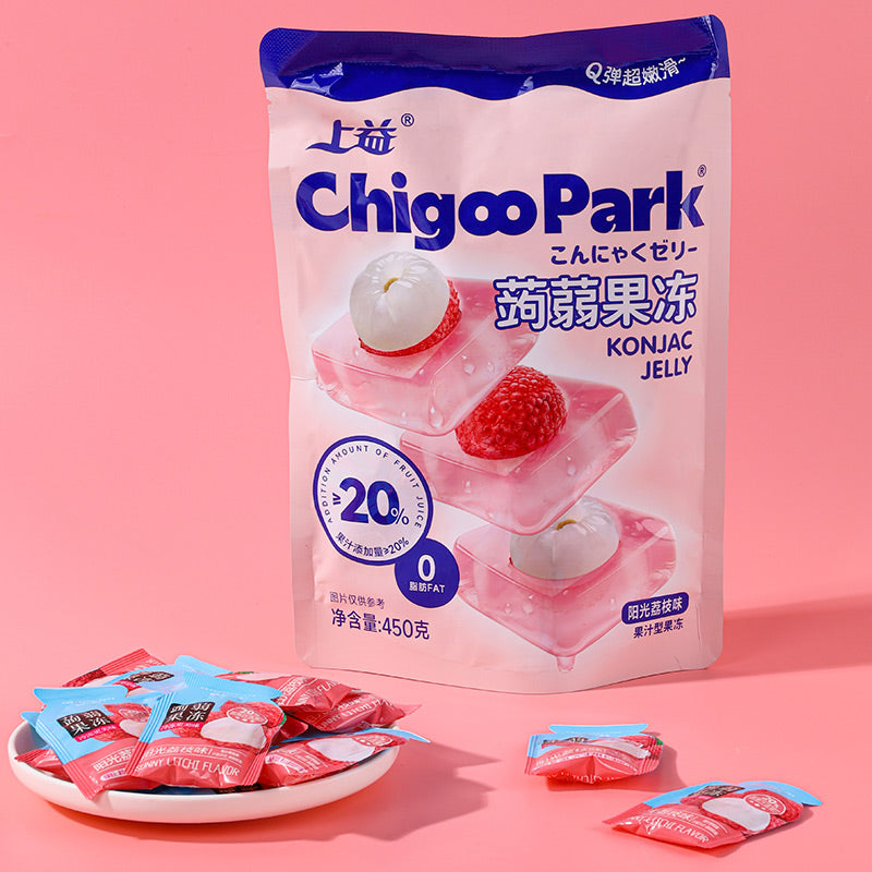 Chig Park Fruit Juice Jelly Sunshine Lychee 160g