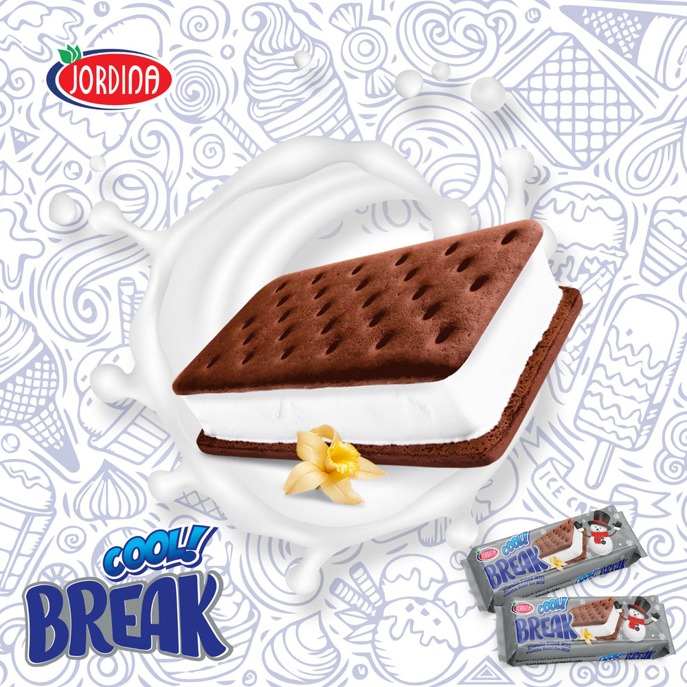 Jordina Cool Break Ice Cream Sandwich 55g