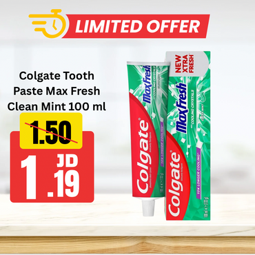 Colgate Tooth Paste Max Fresh Clean Mint 100 ml