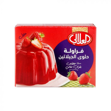 Al Alali Gelatin Strawberry 85g