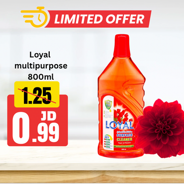 Loyal multipurpose 800 ml red
