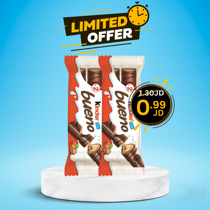 Kinder Bueno 43g x 2 Pcs