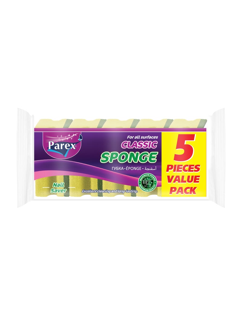 Parex Classic Sponge 5 Pieces
