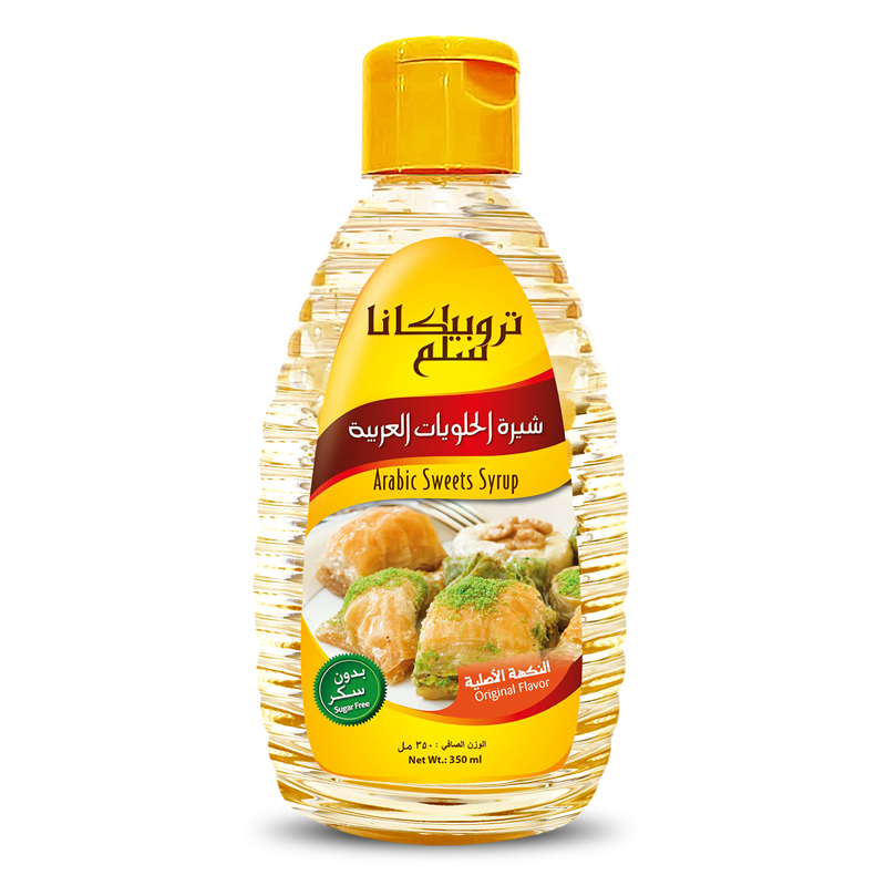 Trobicana Slim Arabic Sweets Syrup Low Calorie 350ml