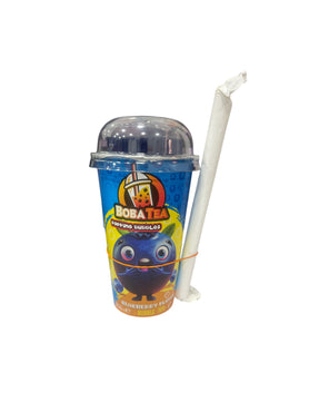 Boba Tea Blueberry Flavor With Bubble 350ml