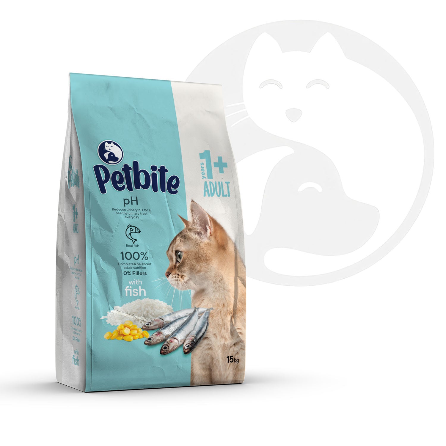 Petbite Food Dry Cat With Fish 1kg