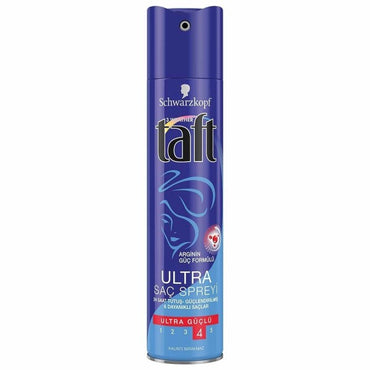 Schwarzkopf Taft Ultra Hair Lacquer Ultra Strong 4 Spray 250ml