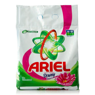 Ariel Detergent Powder Diamond Low Sud with Downy 3kg