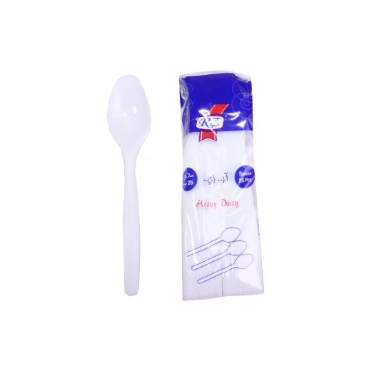 Rz Plastic Spoon 25 Pcs