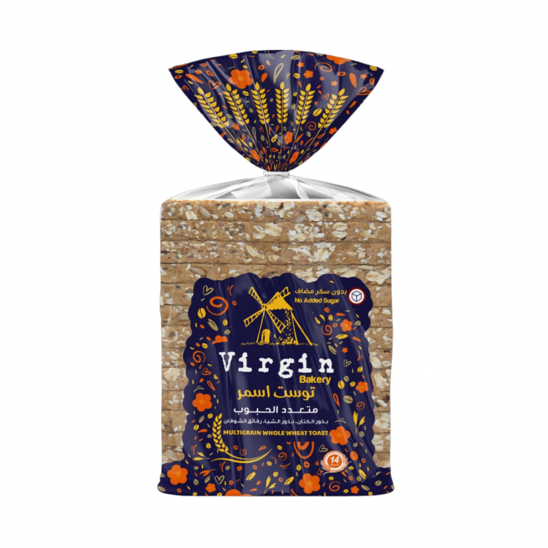 Virgin Bakery Multigrain Whole Wheat Toast 520g