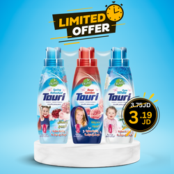 Touri Fabric Softener 3 Pcs* 750ml