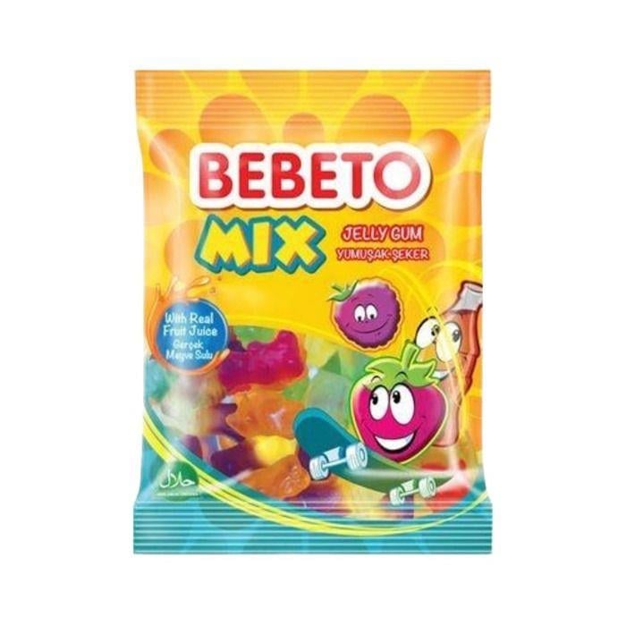 Bebeto Mix Jelly Gum 80g