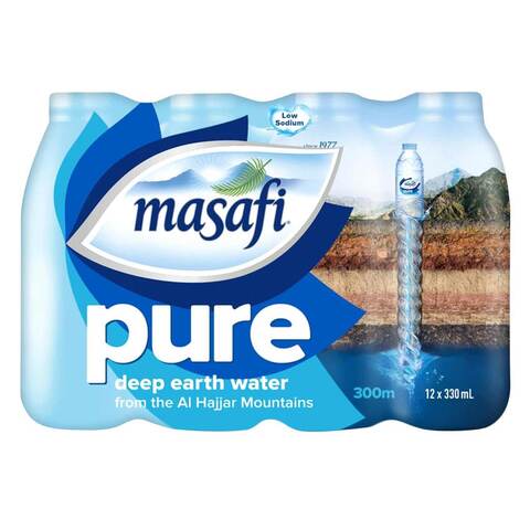 Masafi Bottled Drinking Water 12*330 ml