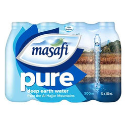 Masafi Bottled Drinking Water 12 x 330 ml