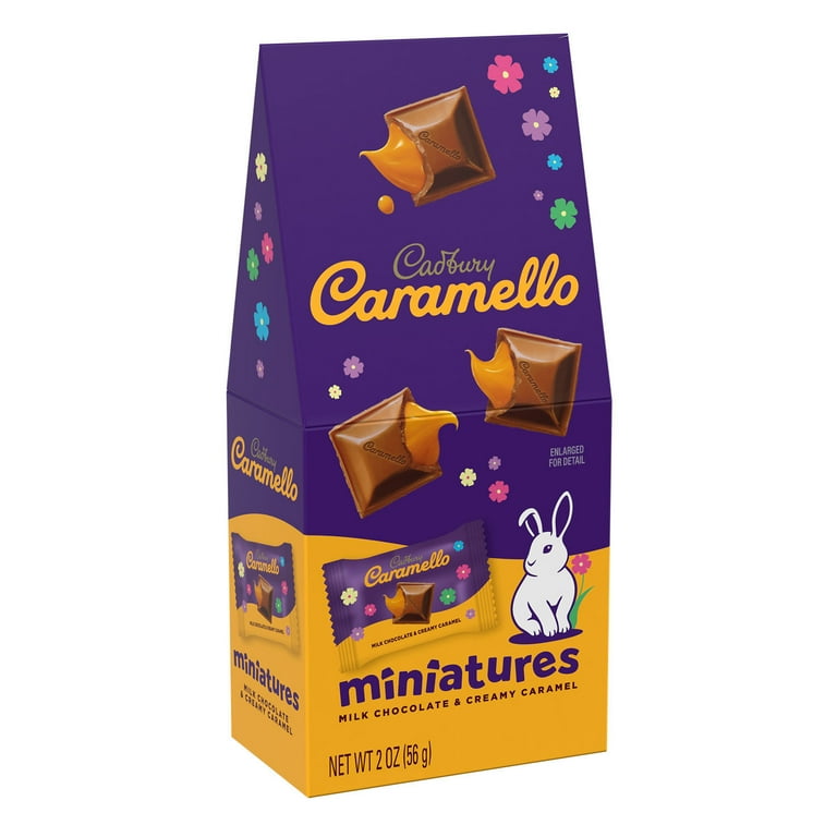 Cadbury Caramello Miniatures Milk Chocolate Caramel Easter Candy 56g