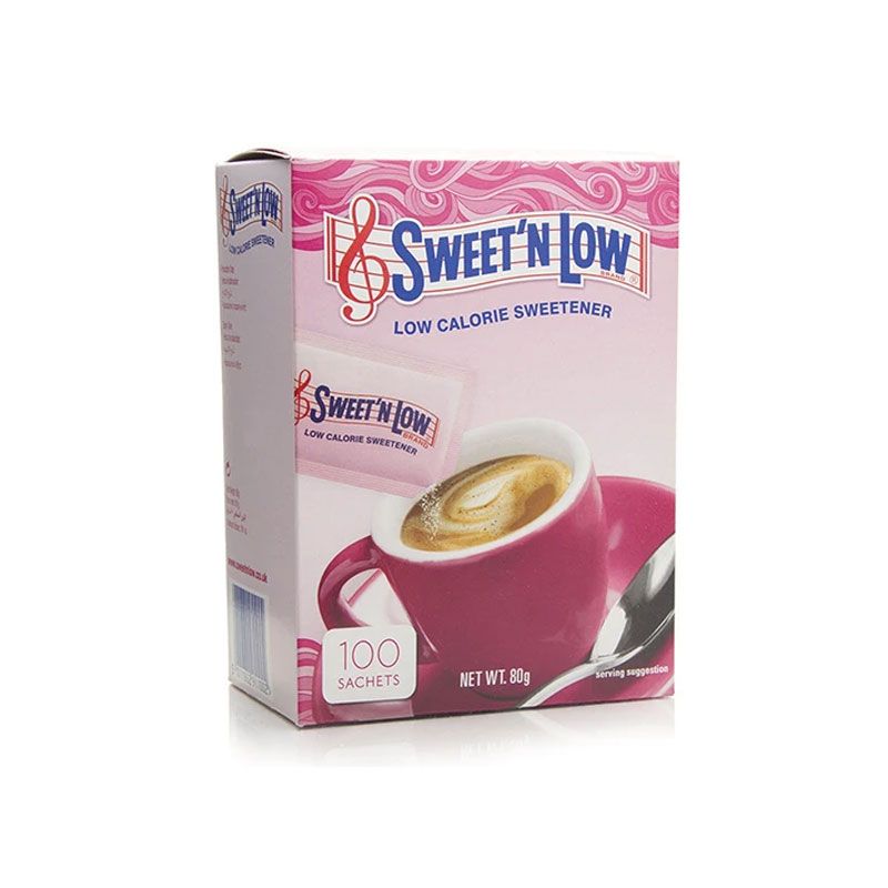 Sweet'n Low Low Calorie Satchet 100 Pieces