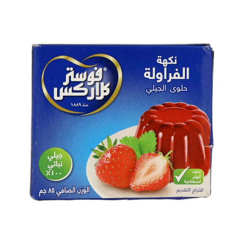 Foster Clark's Jelly Strawberry Vegetarian 80g