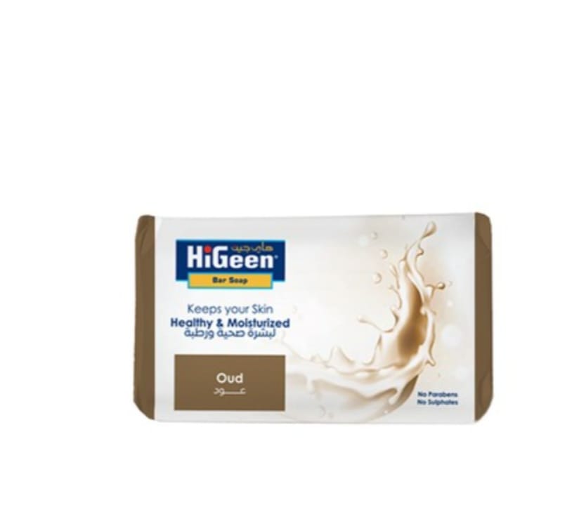 Higeen Bar Soap Healthy & Moisturized Oud 75g