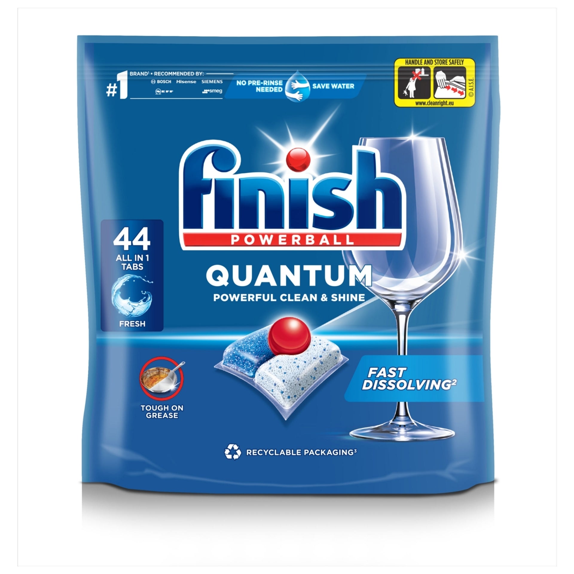 Finish Powerball Quantum All In 1 Tabs 44 Pcs