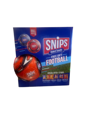 Snips Baked Snacks Chips 12 Pcs Mix And Free Gift Football