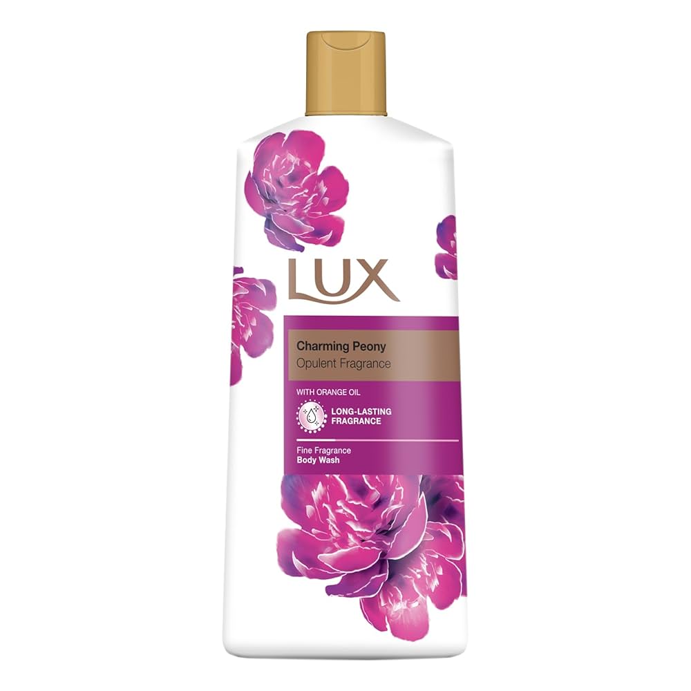 Lux Long Lasting Fragrance With Orange Oil Body Wash 600 ml