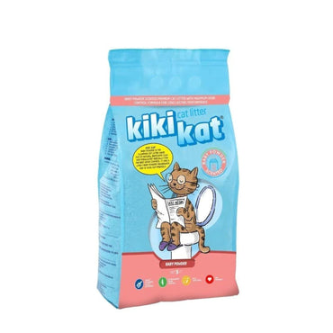 Kiki Kat Cat Litter - Baby Powder 5 LT