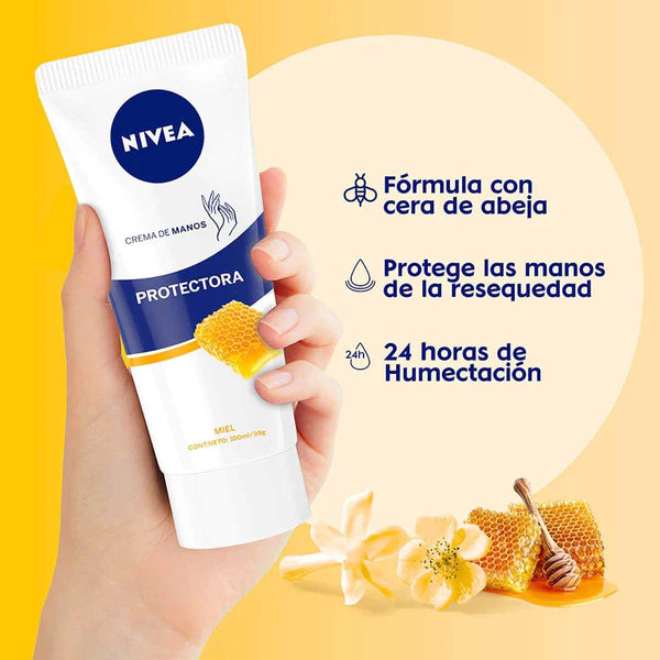 Nivea Hand Care Protective Beeswax Hand Cream for Women 75ml
