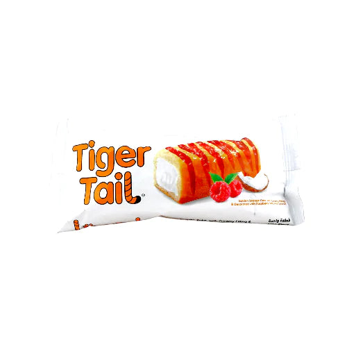 Tiger Tail Cake With Creamy Raspberry 35g