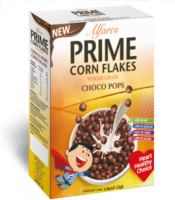 Prime Choco Pops Corn Flakes 250g