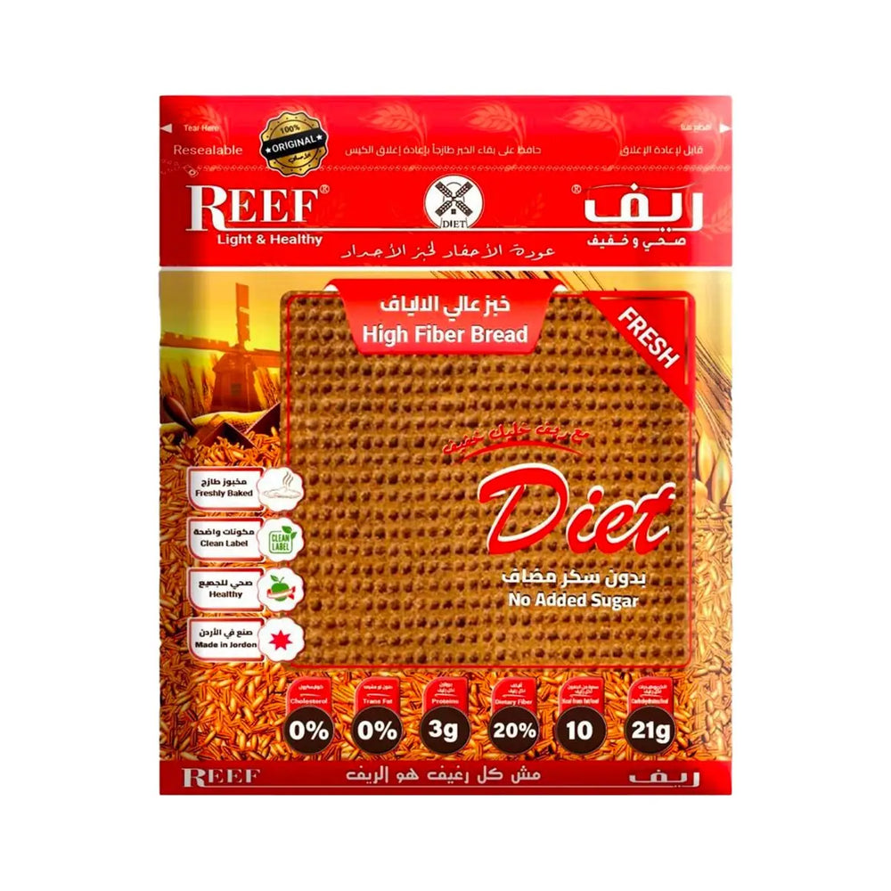 Reef High Fiber Bread Diet 7 Pieces