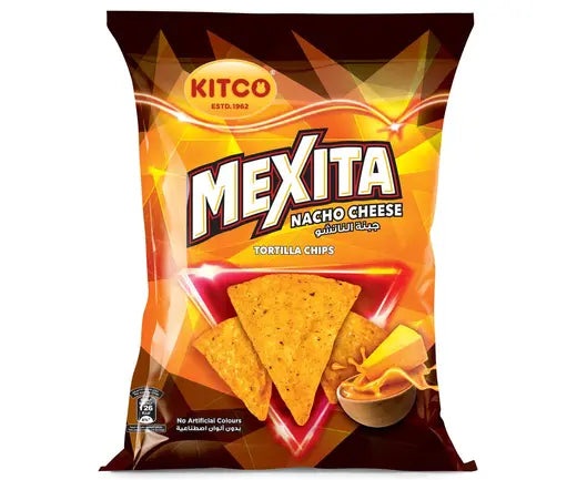 Mexita Tortilla Chips Nacho Cheese 40g