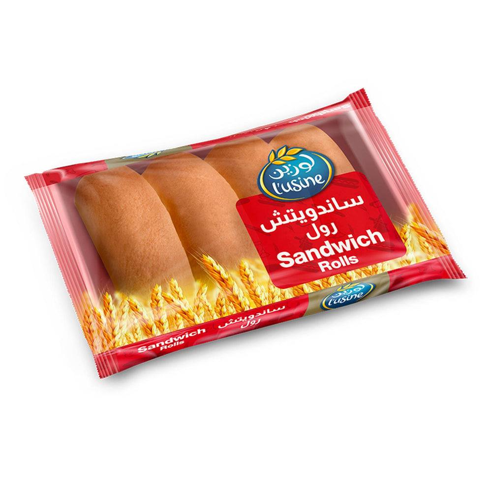 Lusine Sandwich Rolls White 200g