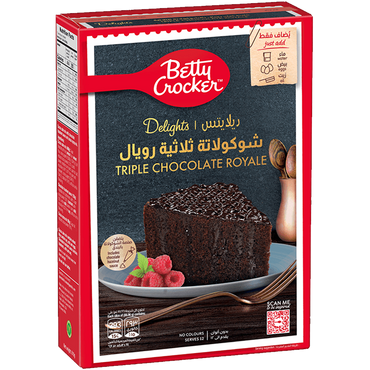 Betty Crocker Triple Chocolate Royale 610g