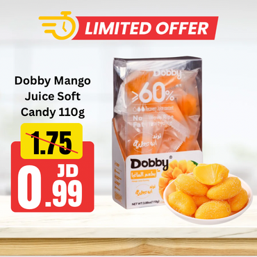 Dobby Mango Juice Soft Candy 110g