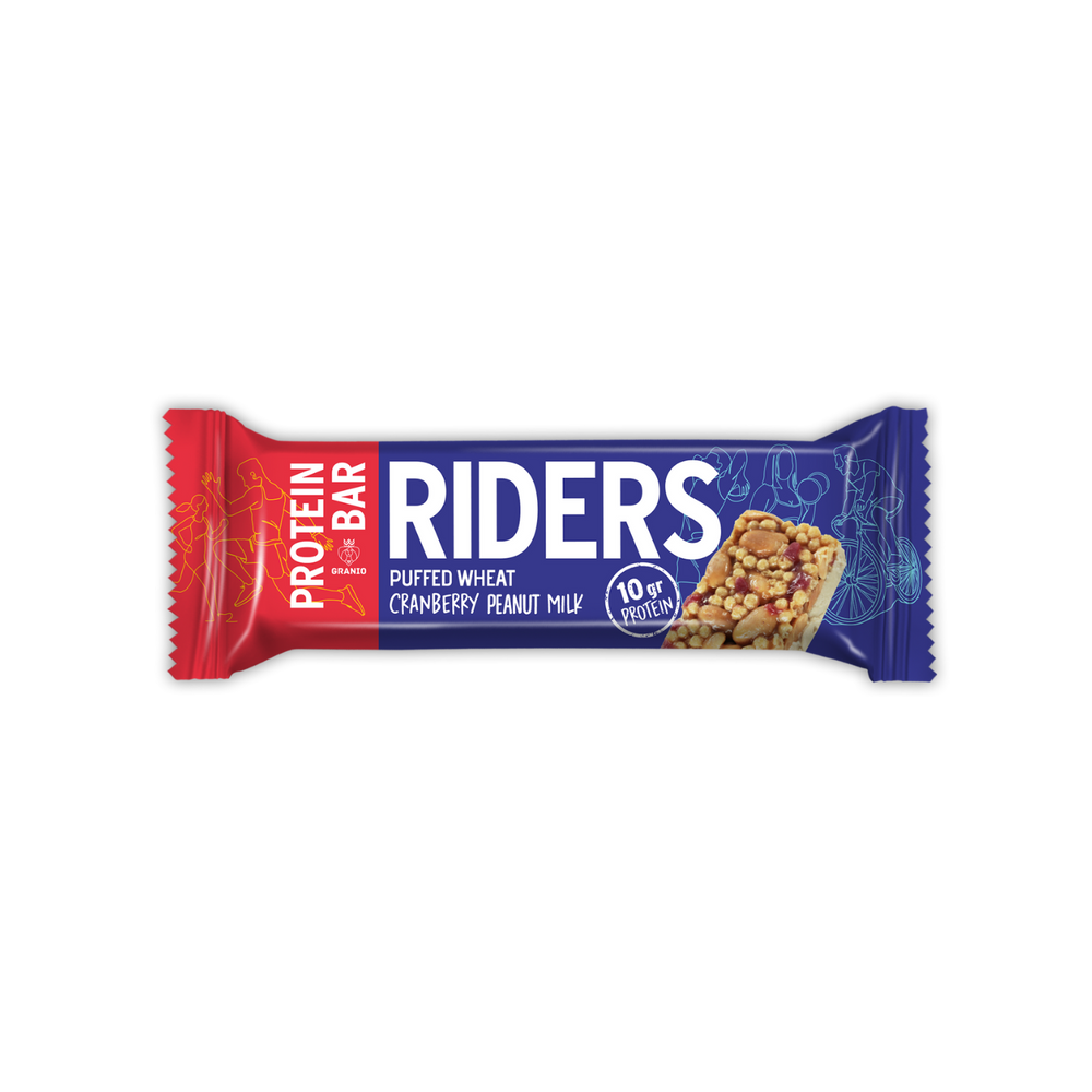 Riders Protein Bar With Cereal Berries & Peanut 40g