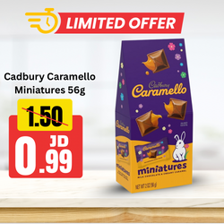 Cadbury Caramello Miniatures Milk Chocolate Caramel Easter Candy 56g