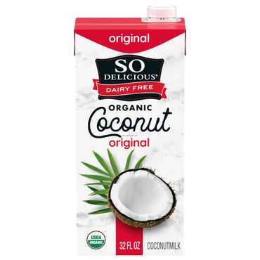 So Delicious Dairy Free Shelf Stable Coconut Milk Original Vegan 1000ml