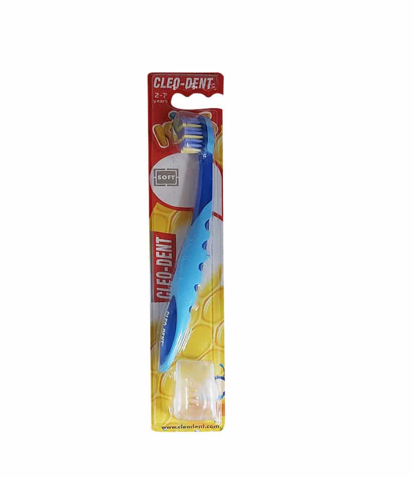 Cleo-Dent Toothbrush For Kids  Soft 2-7 years