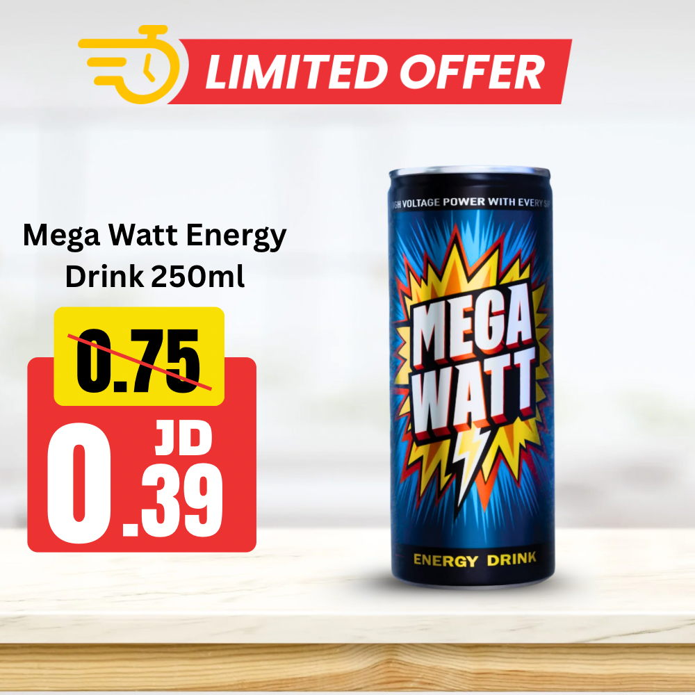Mega Watt Energy Drink 250ml