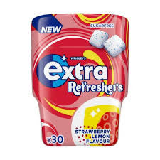 Extra Refreshers Gum Strawberry Flavour 30 Pcs