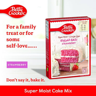 Betty Crocker Super Moist Strawberry Cake 400g