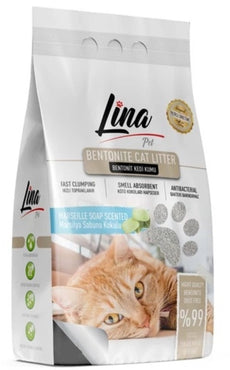 Lina Cat Litter With Marseille Soap Aroma 5Lt