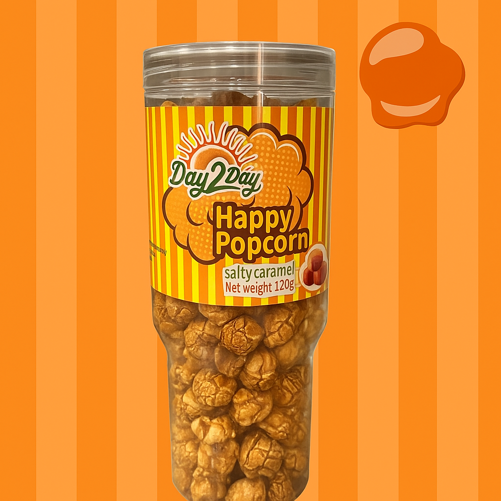 Day 2 Day Happy Popcorn Salty Caramel 120g