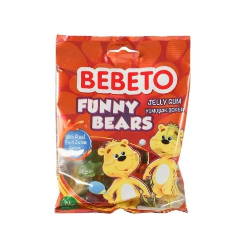 Bebeto Funny Bears Jelly Candy 80g