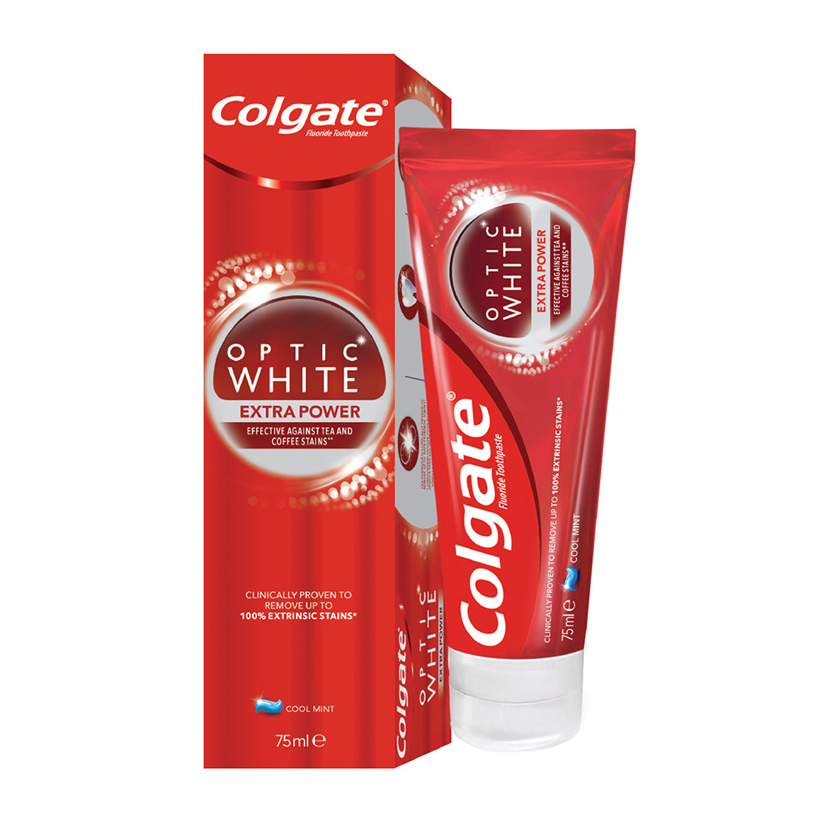 Colgate Optic White Extra Power Flouride Toothpaste 75 ml