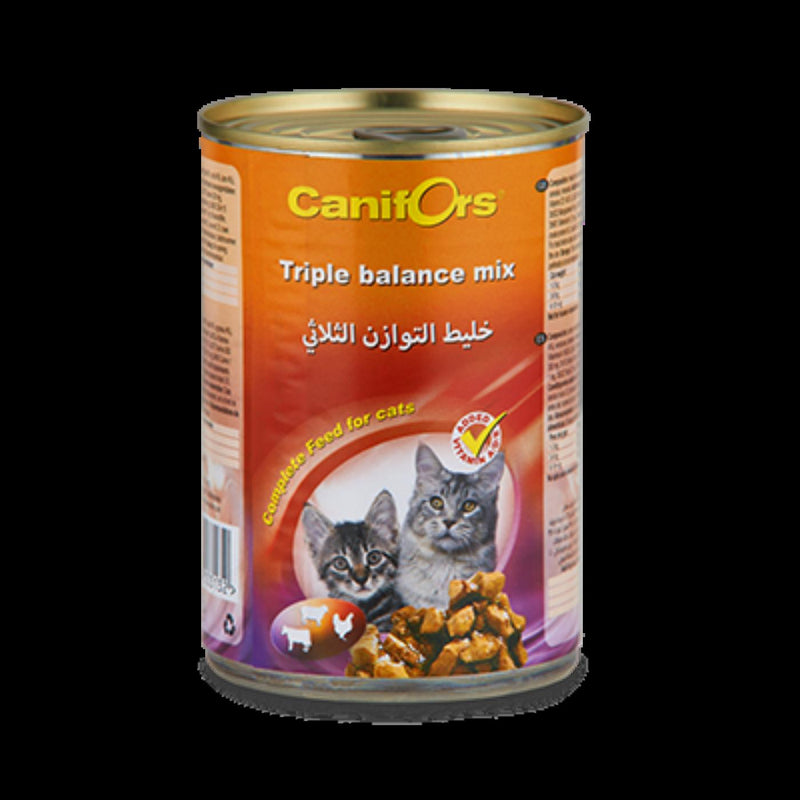 Canifors Cat Food Triple Balance Mix 410 g | كانيفورس طعام القطط تريبل بالانس ميكس 410 جرام